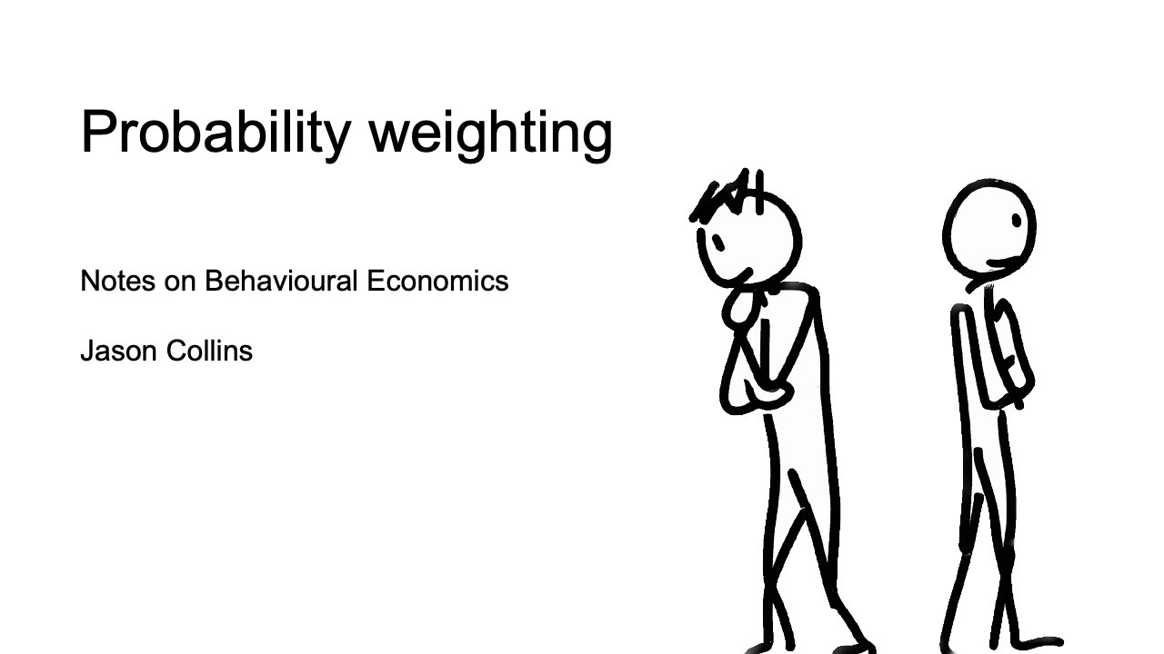 Probability weighting