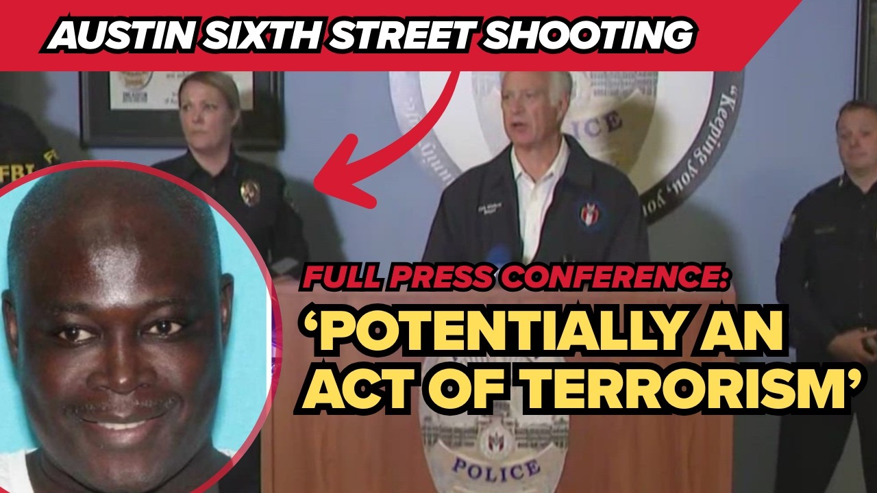 Austin mass shooting full press conference: 'It was potentially an act of terrorism'