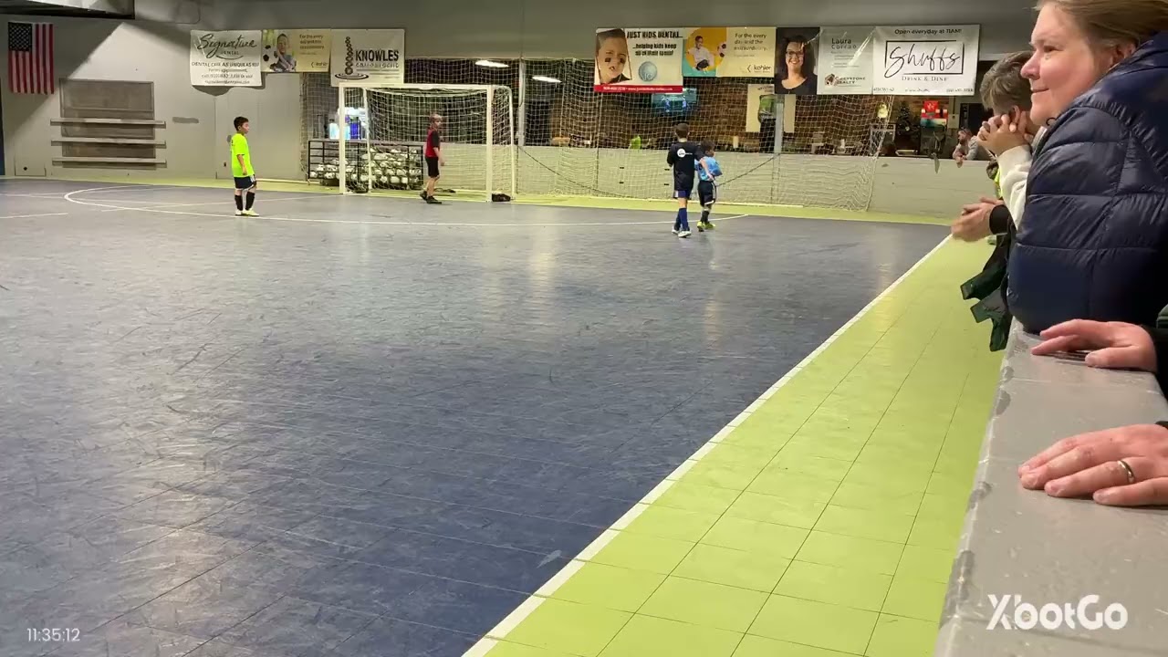 1-18-26 Boys 2015 Futsal. Costa Rica v Paraguay. 2nd half. 