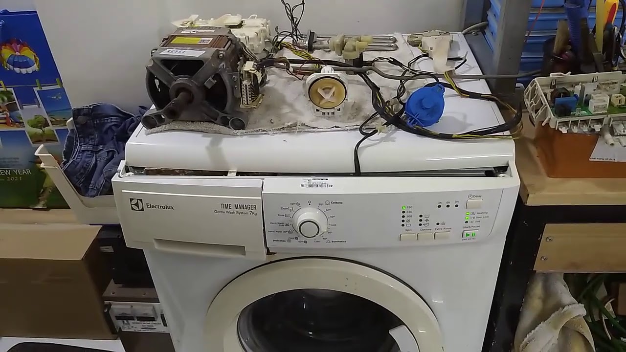 Hướng dẫn kiểm tra lỗi của máy giặt Electrolux. Cơ sở để khoanh vùng hỏng hóc. Zalo 0904217430