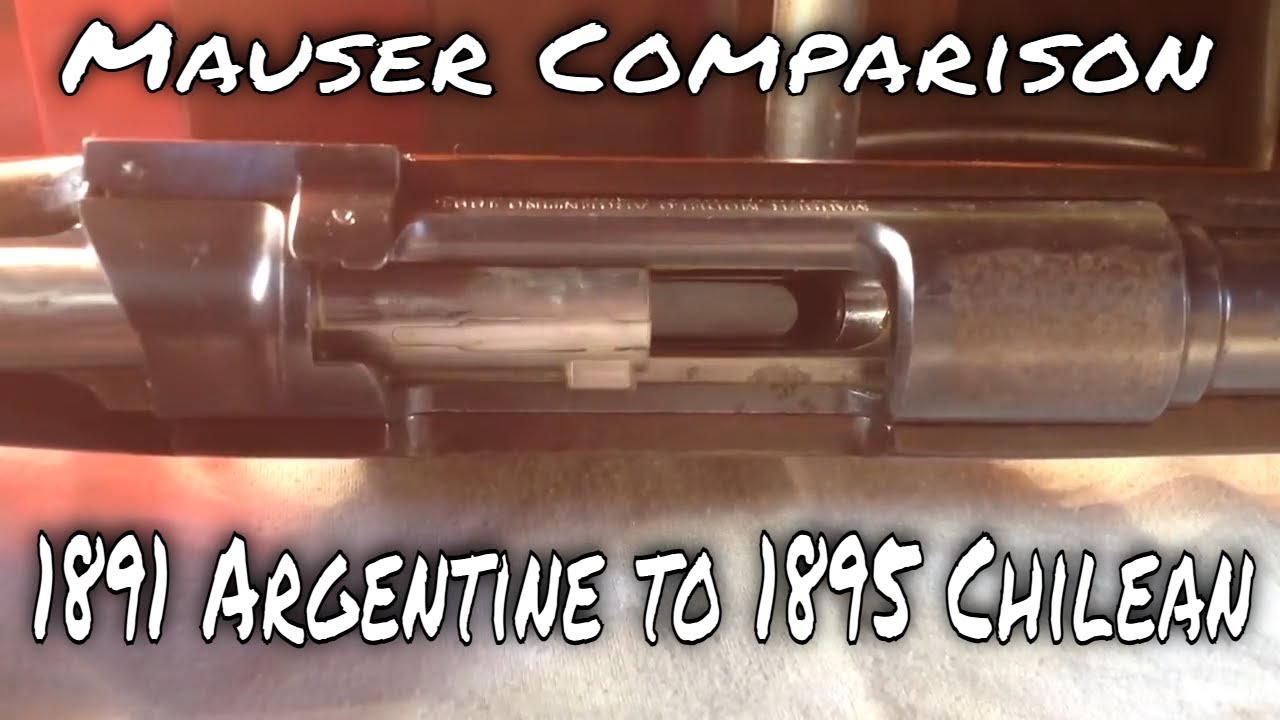 Mauser Comparison - 1891 Argentine to 1895 Chilean