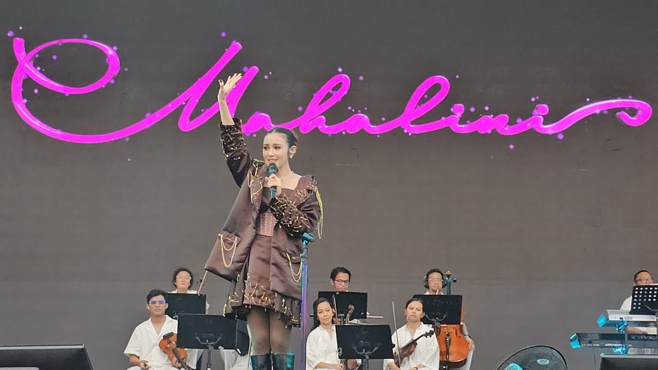 (Full) Mahalini ! Perdana Manggung di Synchronize Fest 2024