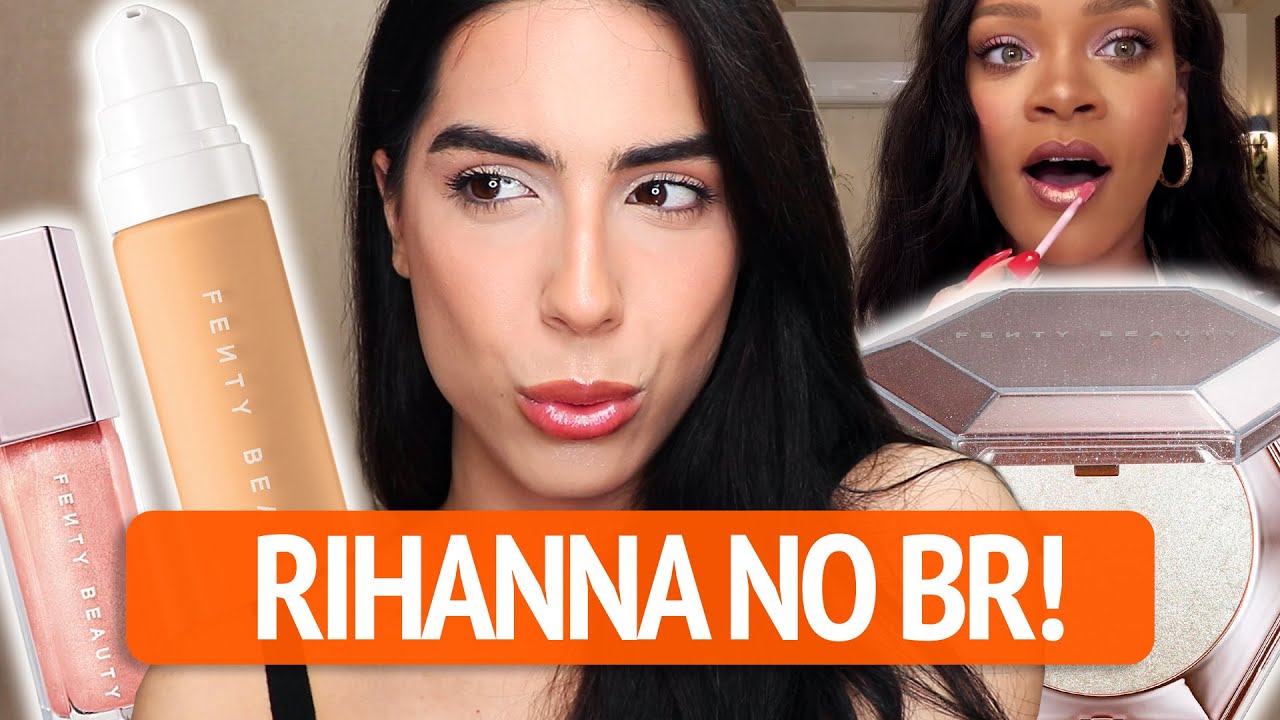 FENTY BEAUTY NO BRASIL... Finalmente testei a BASE DA RIHANNA!!! 🌟