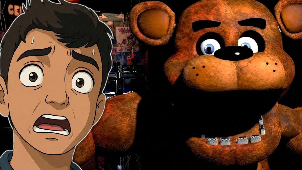 පණ තියෙන බෝනික්කො 😰 five nights at Freddy's horror mobile gameplay ( Sinhala )