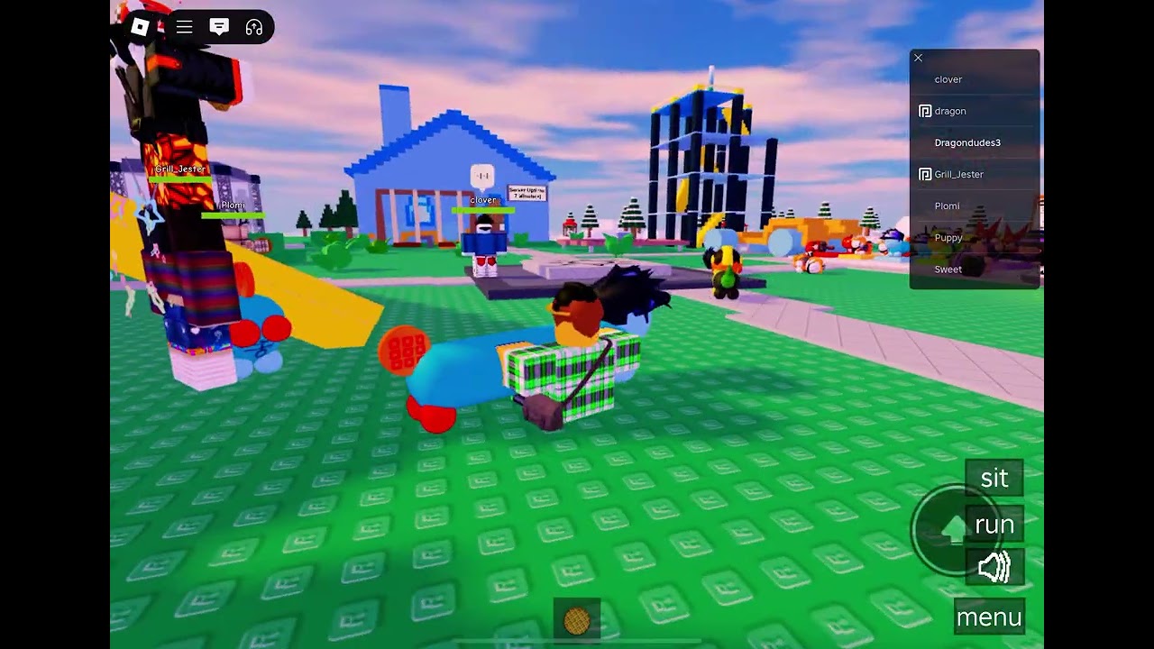 Me playing recallahollowhart been game when a admin was there 