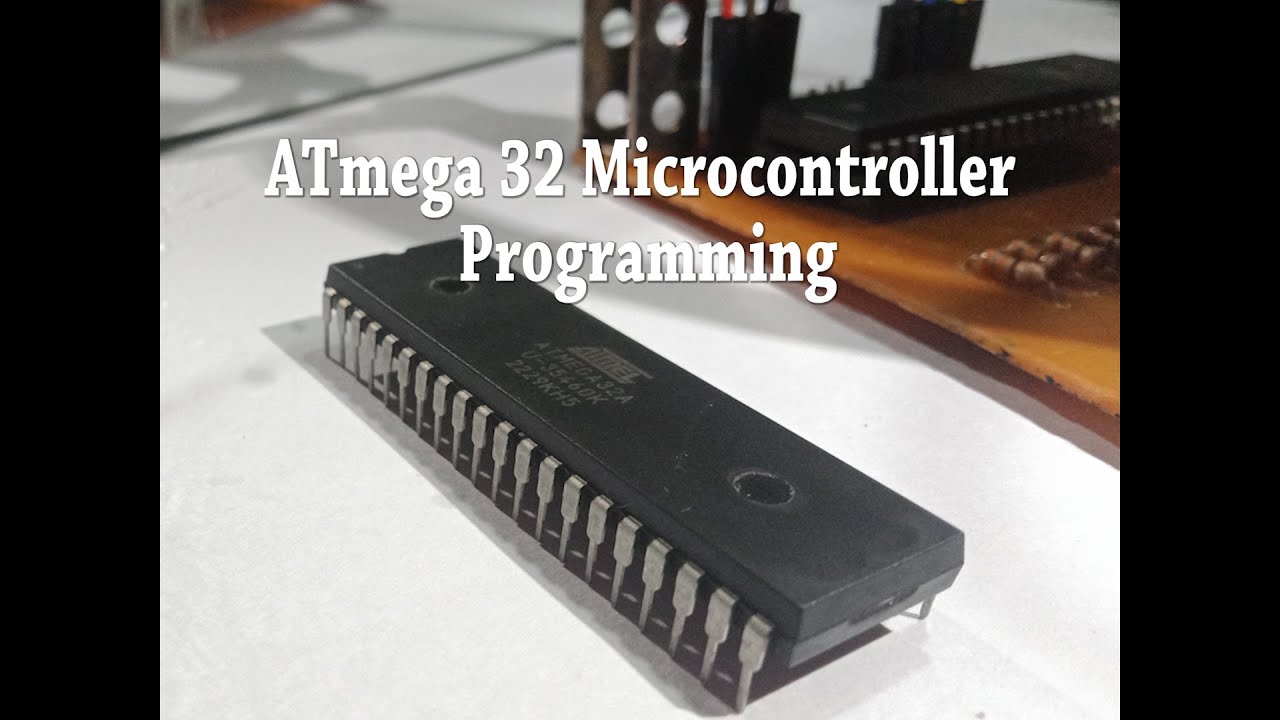 AVR Microcontroller Programming || Introduction (with ATmega 32 and USBASP programmer)