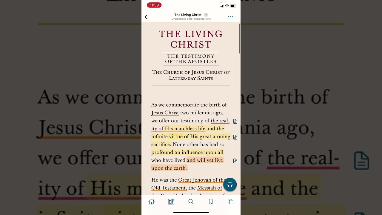 Using the Notebook in the Gospel Library for the Seminary Classroom