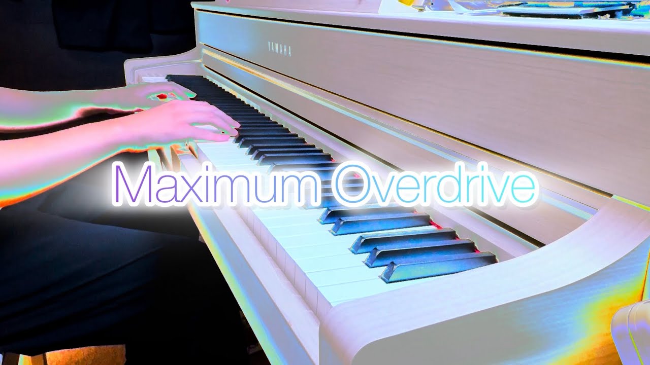【湾岸ミッドナイト】Maximum Tune 6RR+ OST - Maximum Overdrive piano cover （ピアノアレンジ）