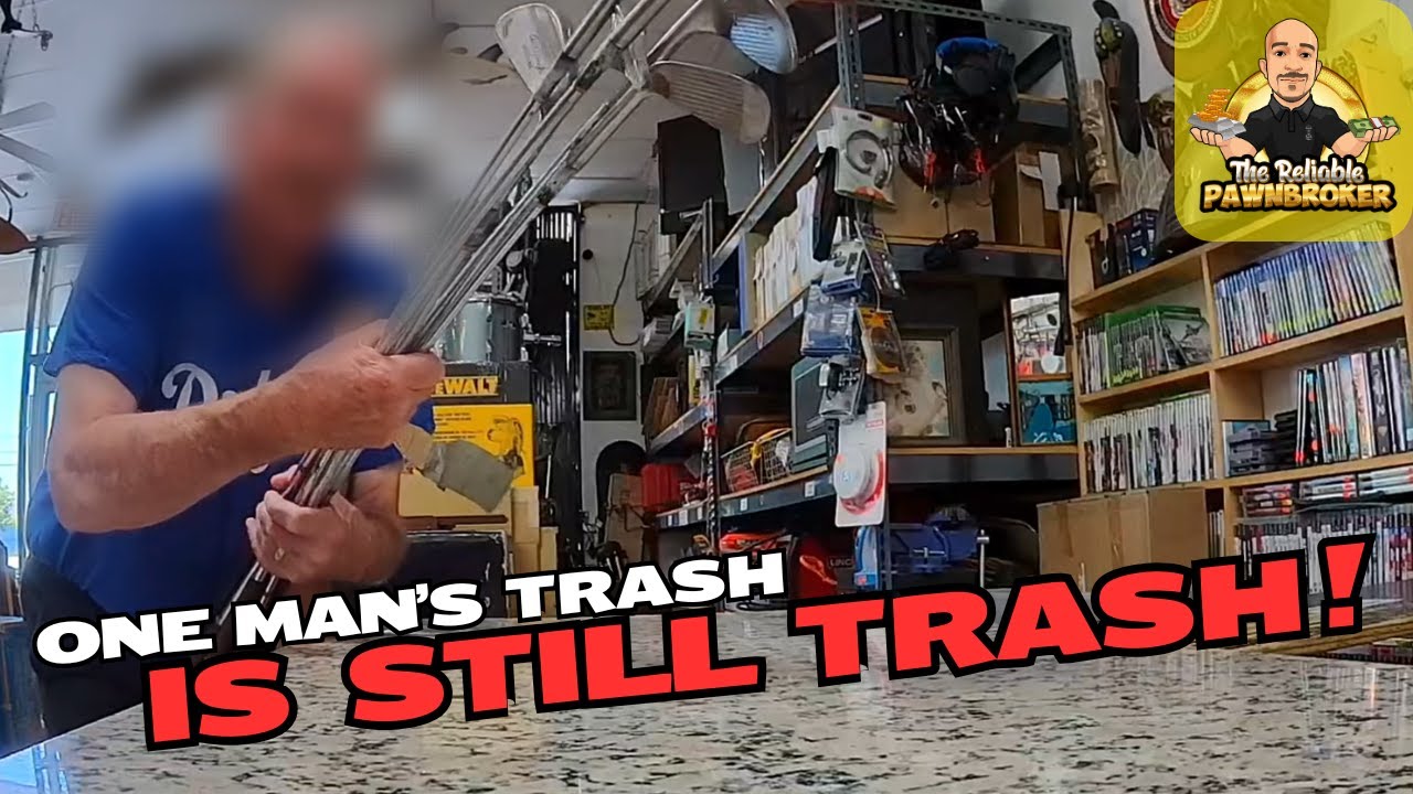 GUY BRINGS OLD GOLF CLUBS AND DESERT ROCKS THINKING THEY'RE GOLD – YOU WON'T BELIEVE THIS!