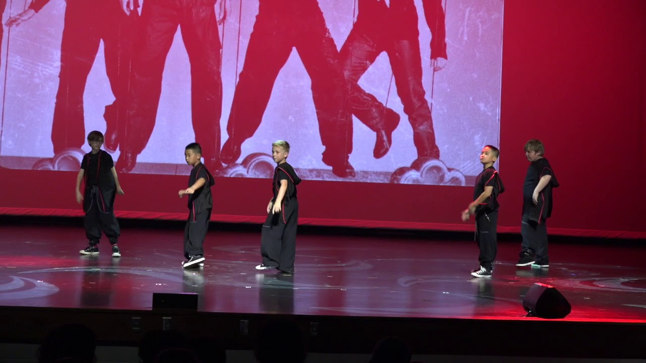 Boys Hip Hop Recital 2017