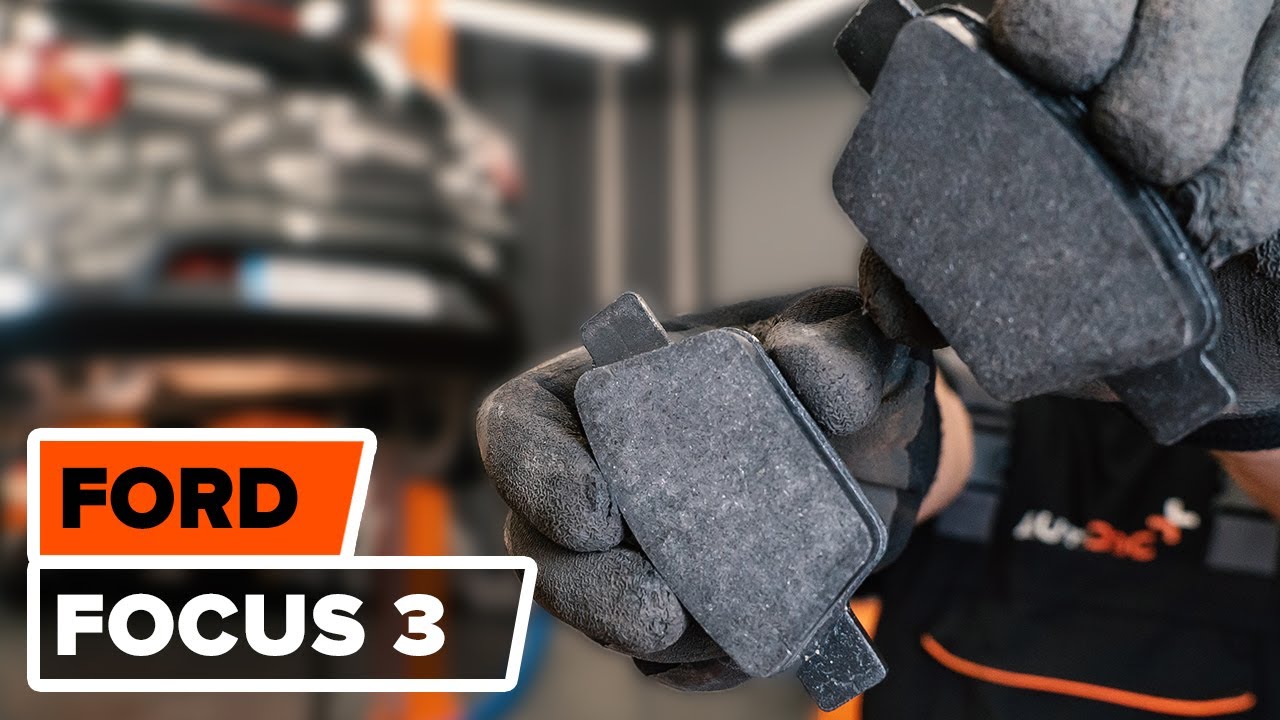 Hogyan cseréljünk hátsó fékbetétek FORD FOCUS 3 | Autodoc
