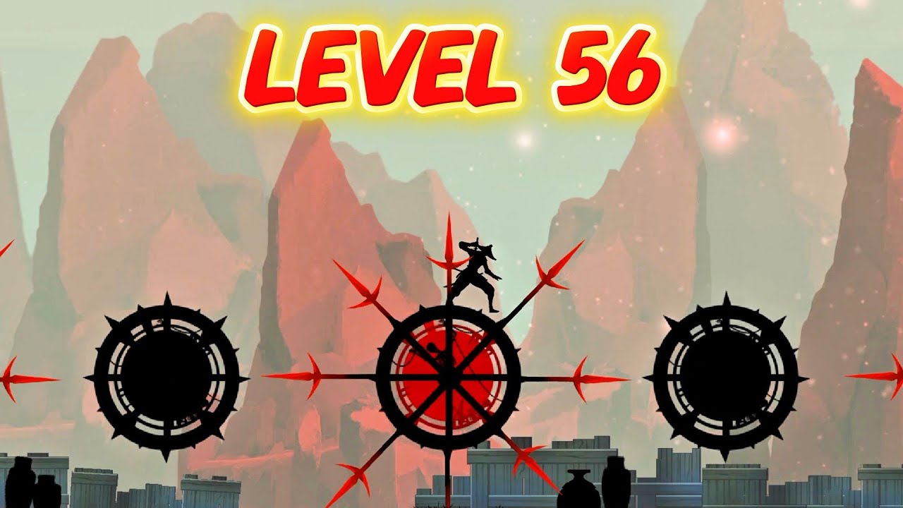 Ninja Arashi 2 Shadow's Return Level 56 | All stars ⭐⭐⭐ | No deaths
