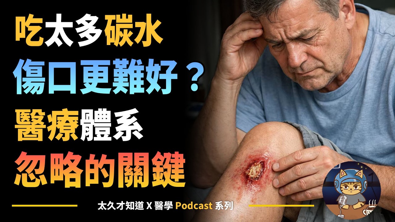 吃太多碳水，傷口更難好？醫療體系忽略的關鍵
