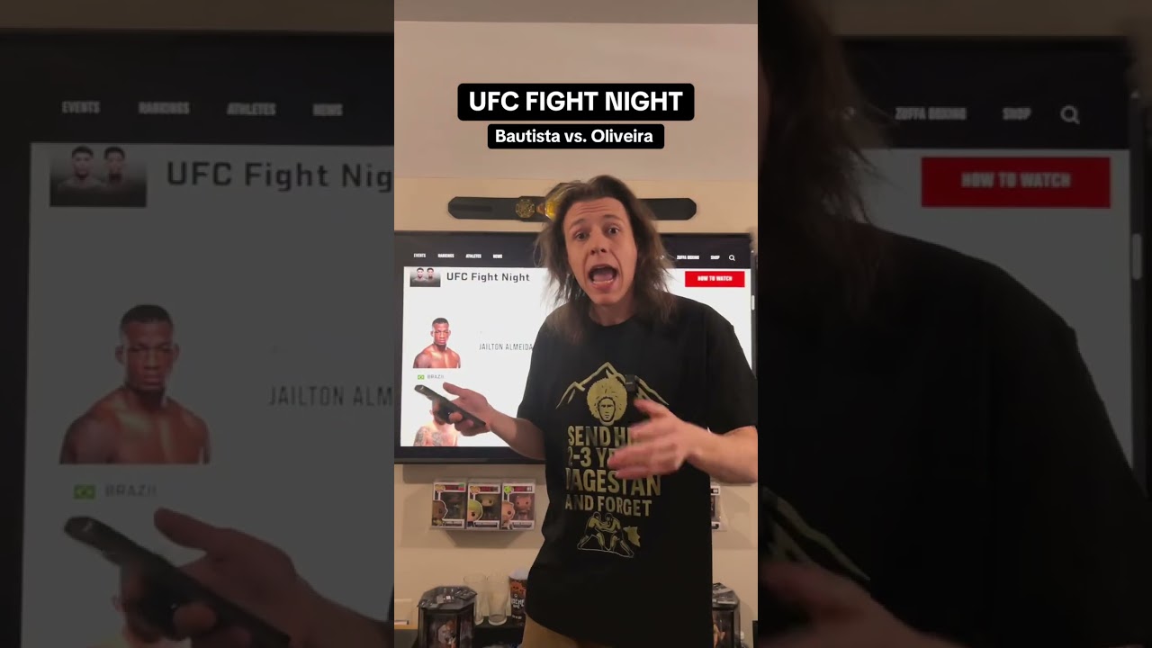 UFC FIGHT NIGHT BAUTISTA vs. OLIVEIRA