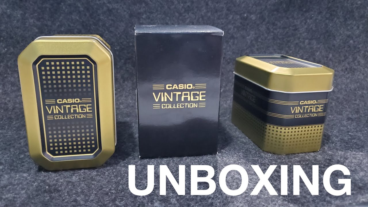 Reloj Casio A168W DORADO y NEGRO... Unboxing en español!