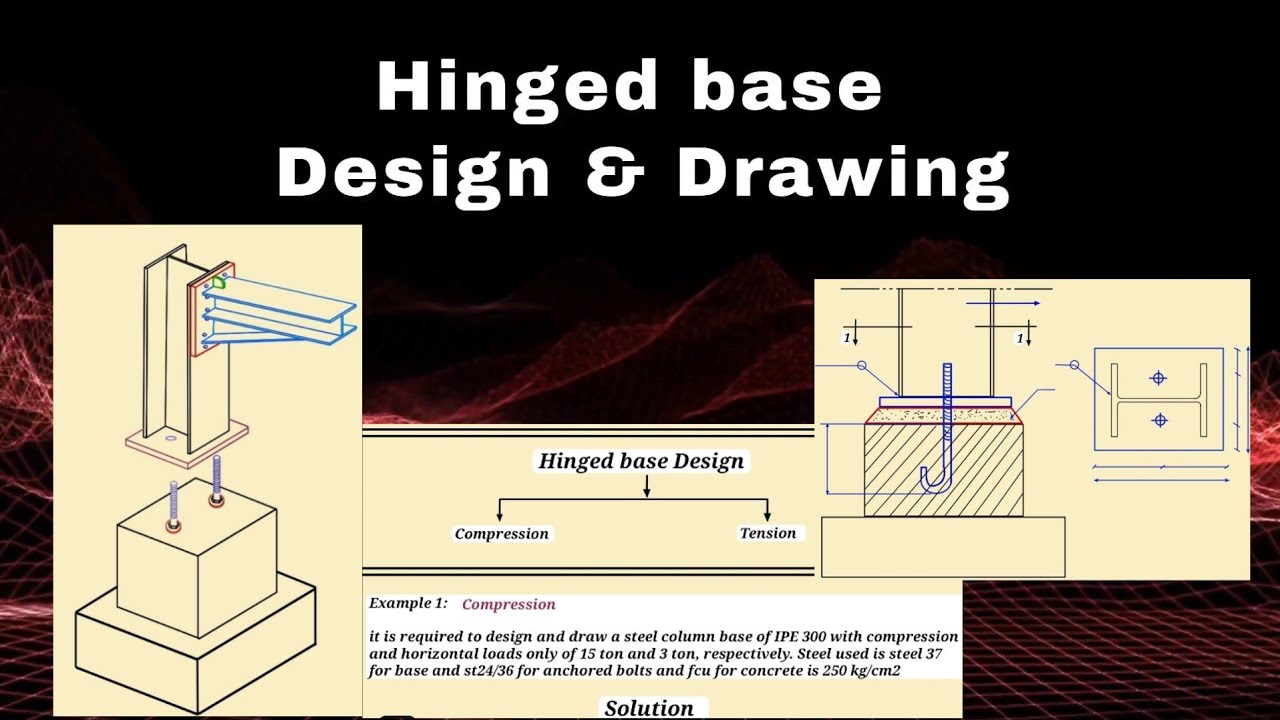 Hinged Base: Design and Drawing