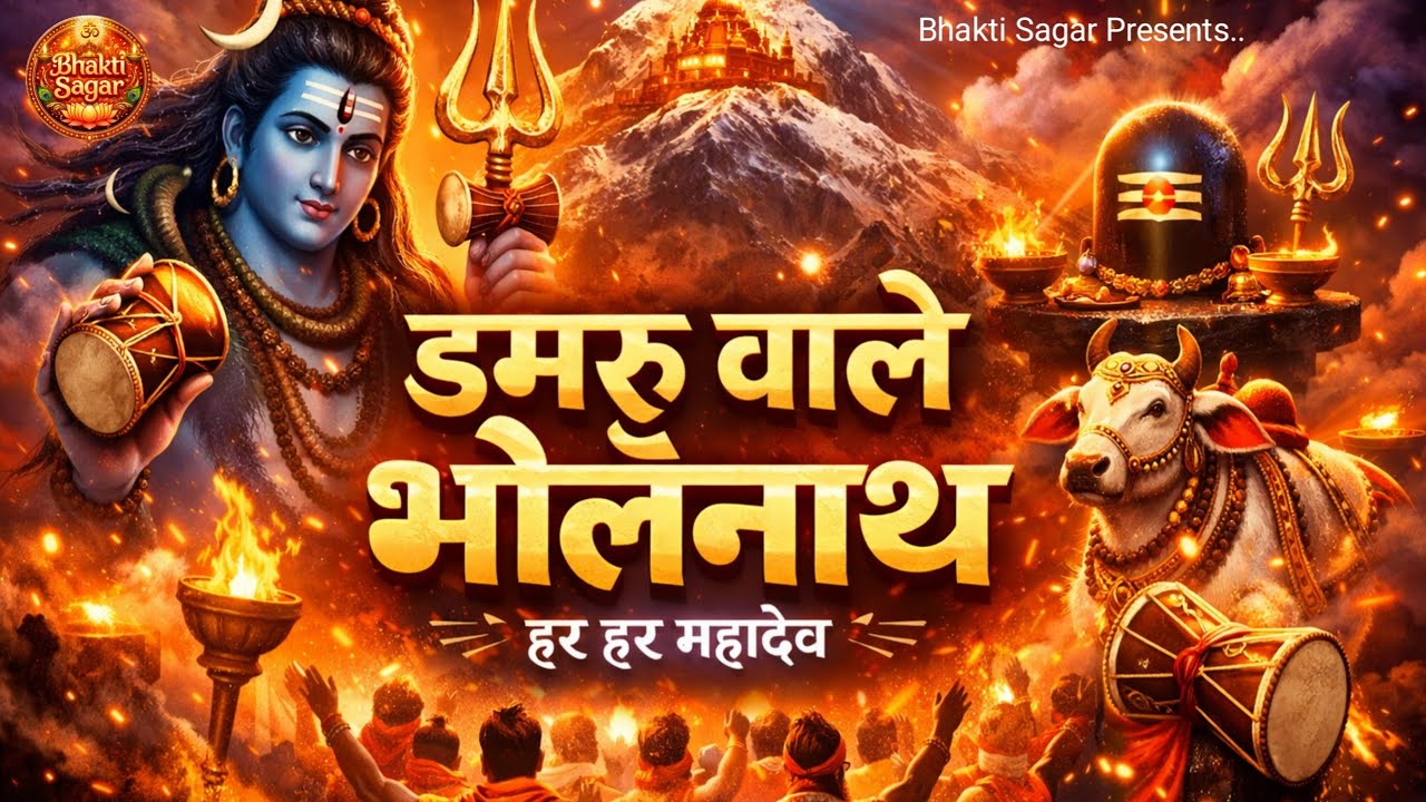 Shiv Bhajan | Har Har Mahadev | Damru Baj Raha Hai | D-series Bhakti Sagar