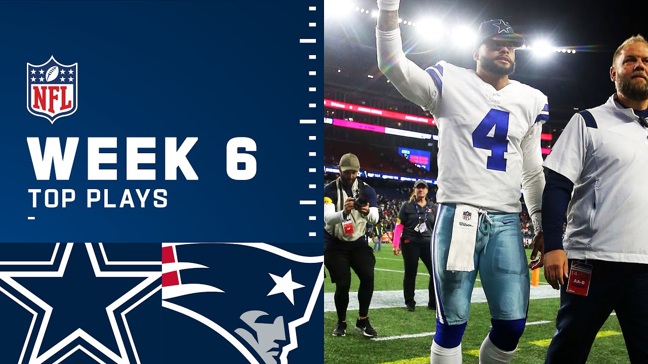 Cowboys Top Plays from Week 6 vs. Patriots | Dallas Cowboys