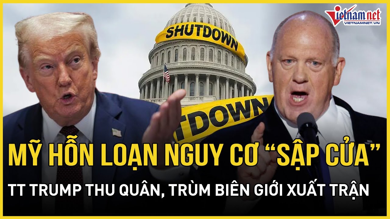 NÓNG: Mỹ hỗn loạn nguy cơ sập cửa, TT Trump lệnh khẩn thu quân, trùm biên giới chính thức xuất trận