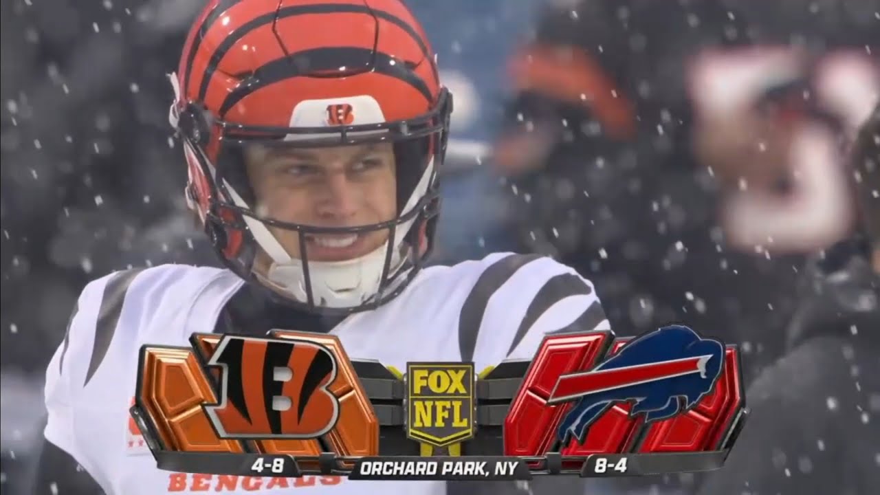 NFL on FOX intro | CIN@BUF | 12/7/2025
