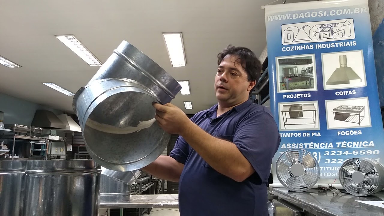 montagem de dutos - DAGOSI COZINHAS INDUSTRIAIS