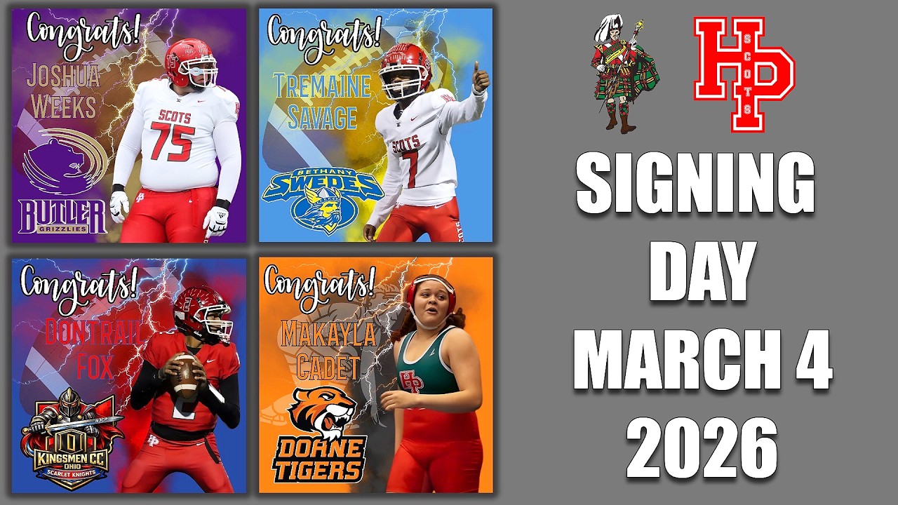 College Signing: Joshua Weeks, Tremaine Savage, Dontrail Fox & Makayla Cadet