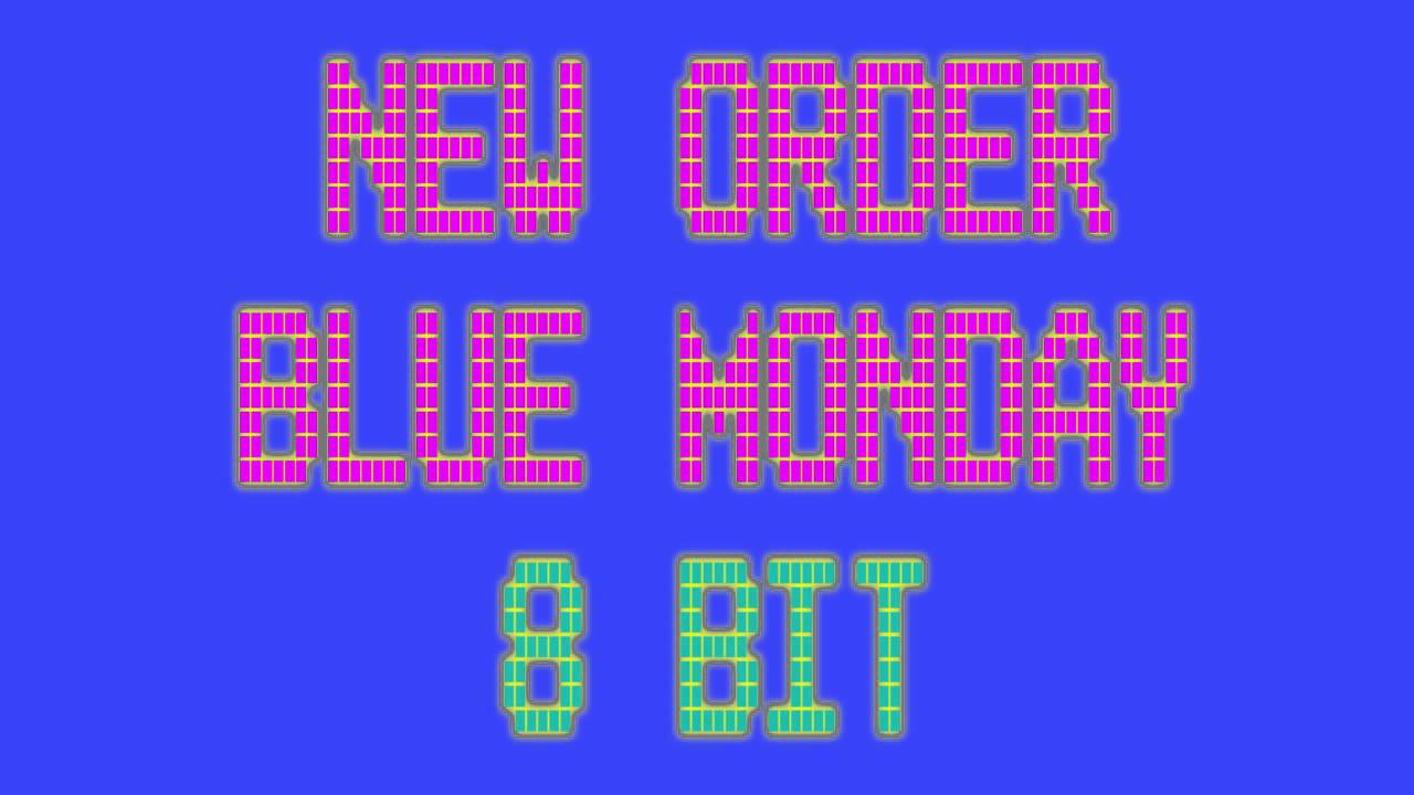 New Order - Blue Monday 8bit Cover - Chiptune Version Nintendo