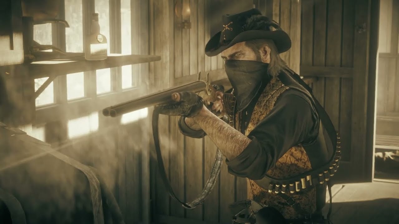 Red Dead Redemption 2 - Train Robbery | Free Roam