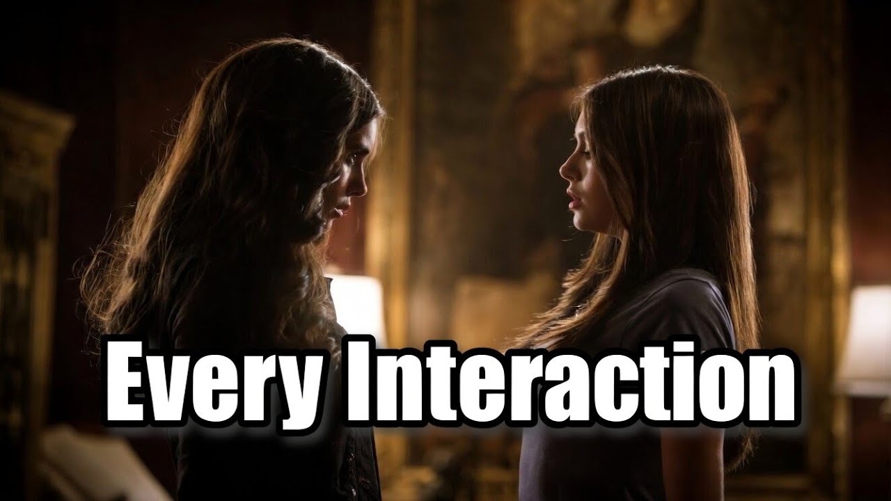 The Vampire Diaries - Every Interaction between Katherine and Elena 