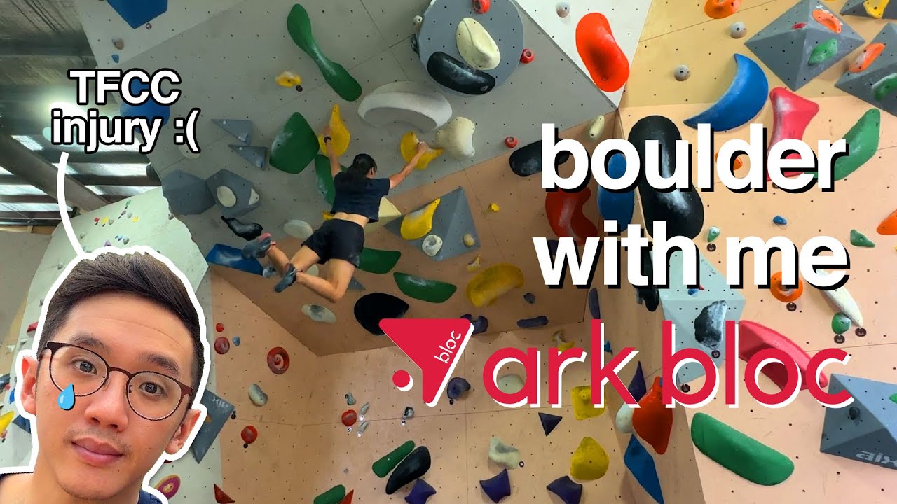 bouldering in 37 degrees weather 🥵 | Ark Bloc, Singapore