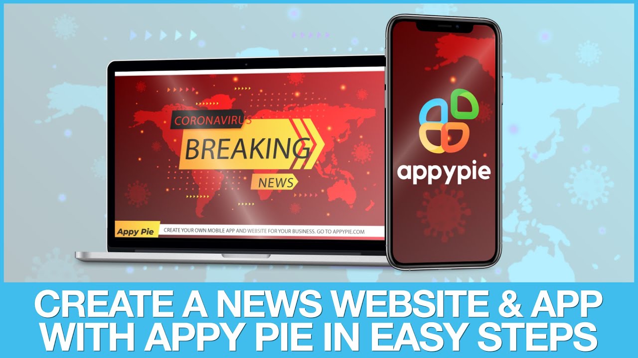 How to create a news app & website with Appy Pie?