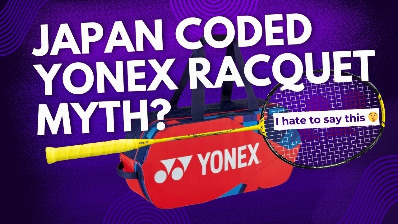 🇯🇵 Japan Code Yonex Racquets: The Hidden Quality Difference You NEED to Know!