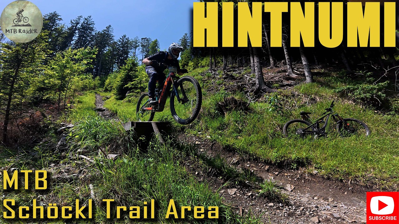 Trail Hintnumi je veľmi zábavný, s výhľadom a nie tak náročný ako zbytok v Schockl Trail Area / MTB