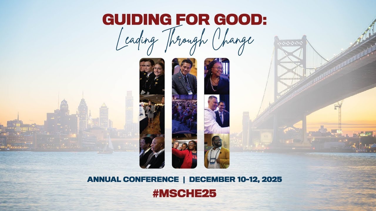 Join Us at #MSCHE25! Middle States Commission on Higher Education 2025 Annual Conference