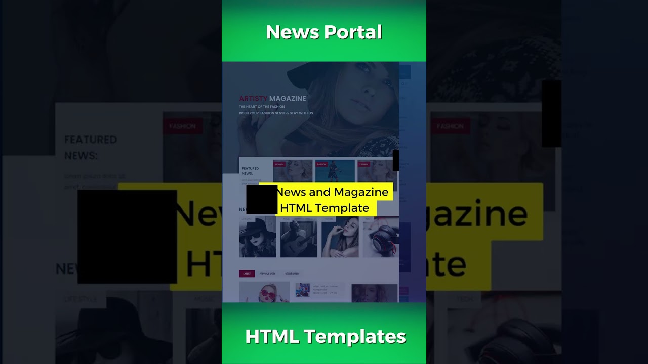 5 Best News Portal HTML Templates #newsportal #htmltemplates