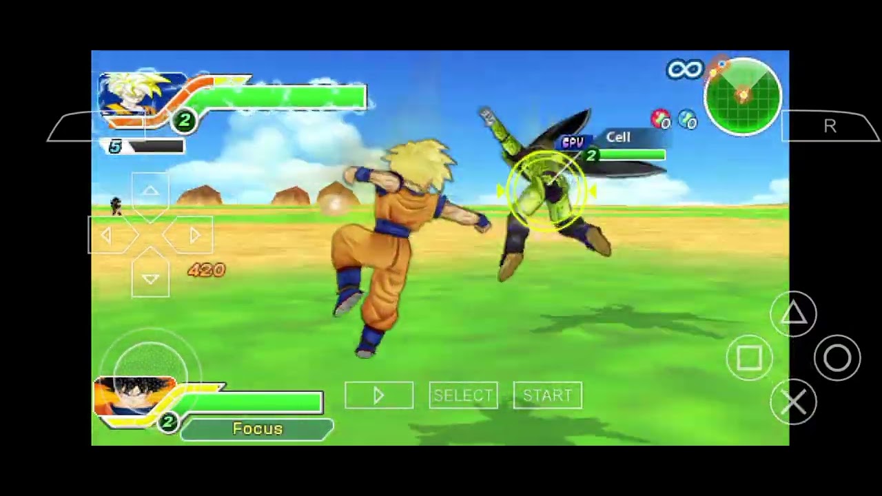 Gohan vs cell fight 
