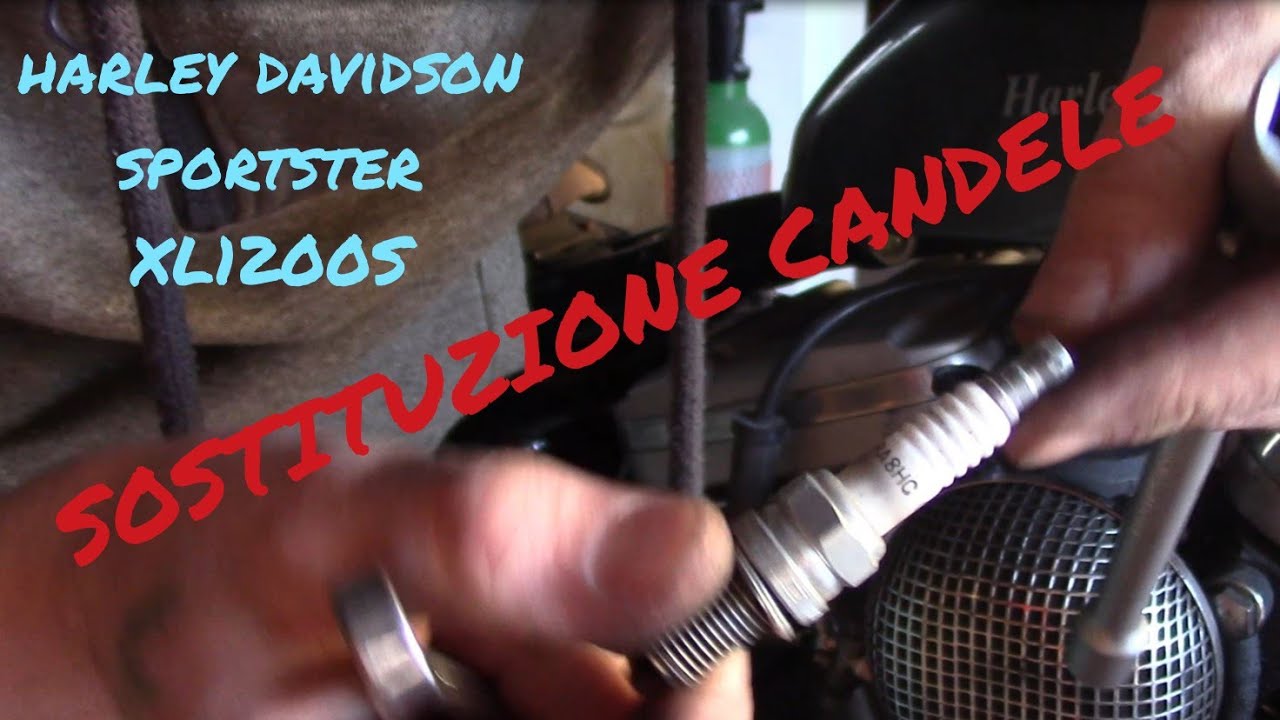 Harley Davidson Sportster - Cambio Candele