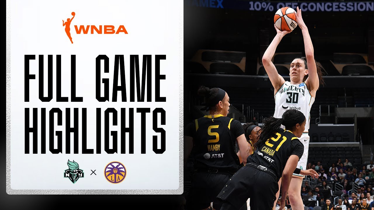New York Liberty vs. Los Angeles Sparks | FULL GAME HIGHLIGHTS | August 1, 2023