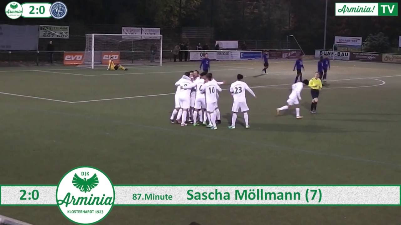 ArminiaTV - Arminia Klosterhardt gegen VFL Repelen - 13.11.2016 - Landesliga
