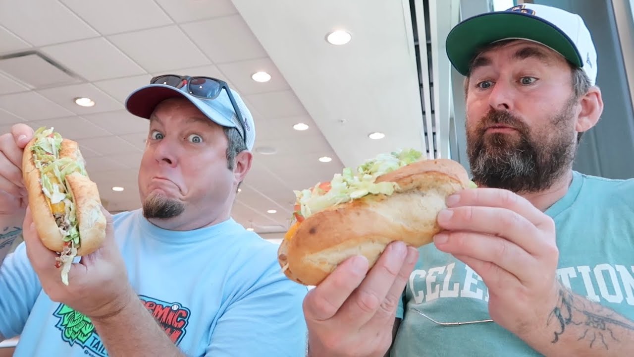 Trying McDonalds Philly Cheesesteak At Worlds Largest McDonalds In Orlando- Pre Independence Day Fun