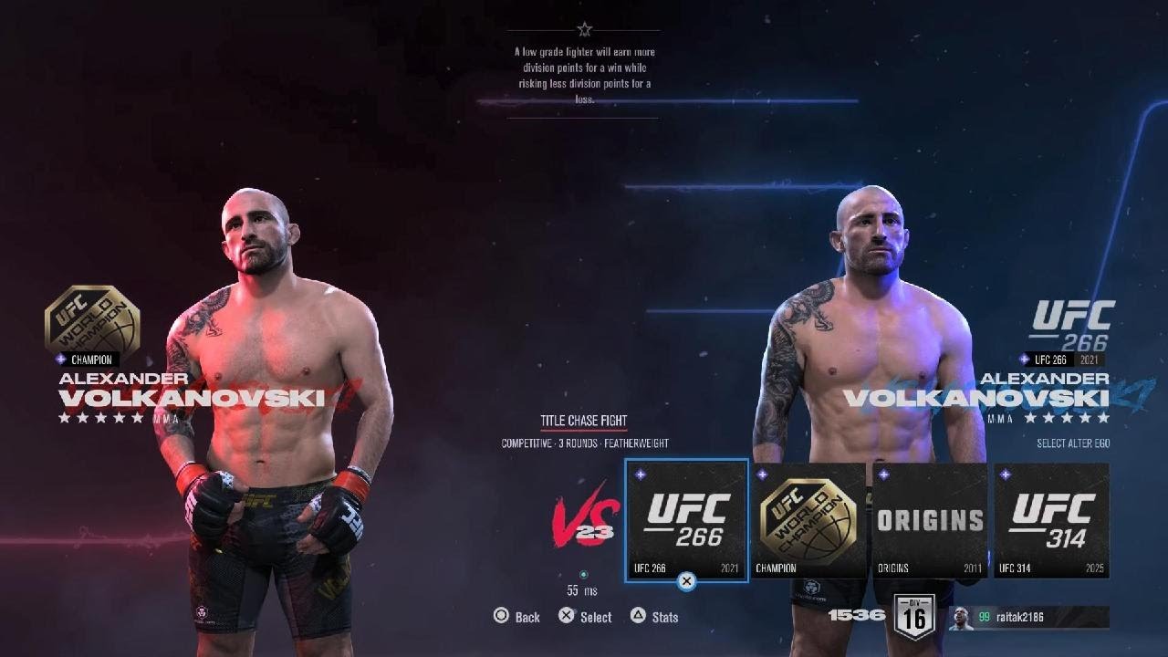 Topuria vs Volkanovski