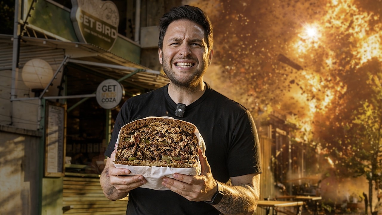 This R250 Monster Sandwich is too heavy for 2 Slices of Bread!