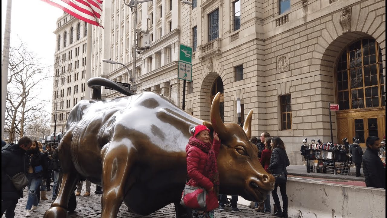 NYC Walk ⁴ᴷ⁶⁰ : World Trade Center & Charging Bull