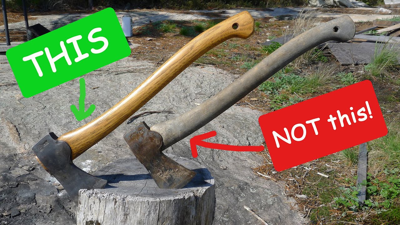 Как ухаживать за топором — 3 простых шага
