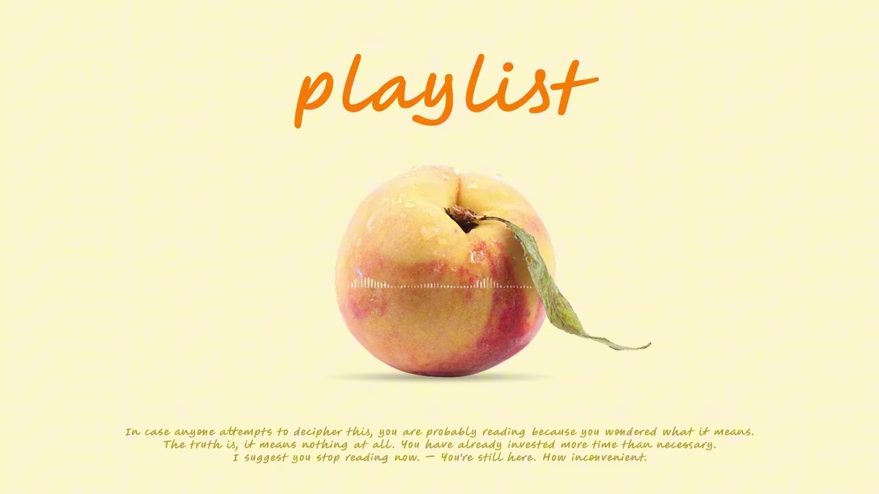 🍑먹고 싶을 때 들으면 좋은 카페 음악 𝐏𝐋𝐀𝐘𝐋𝐈𝐒𝐓 | 고막 녹여버리는 POP