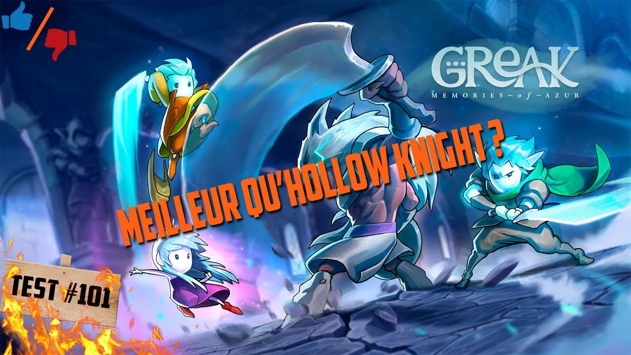 GREAK : MEMORIES OF AZUR - UN JOLI METROIDVANIA [TEST #101]