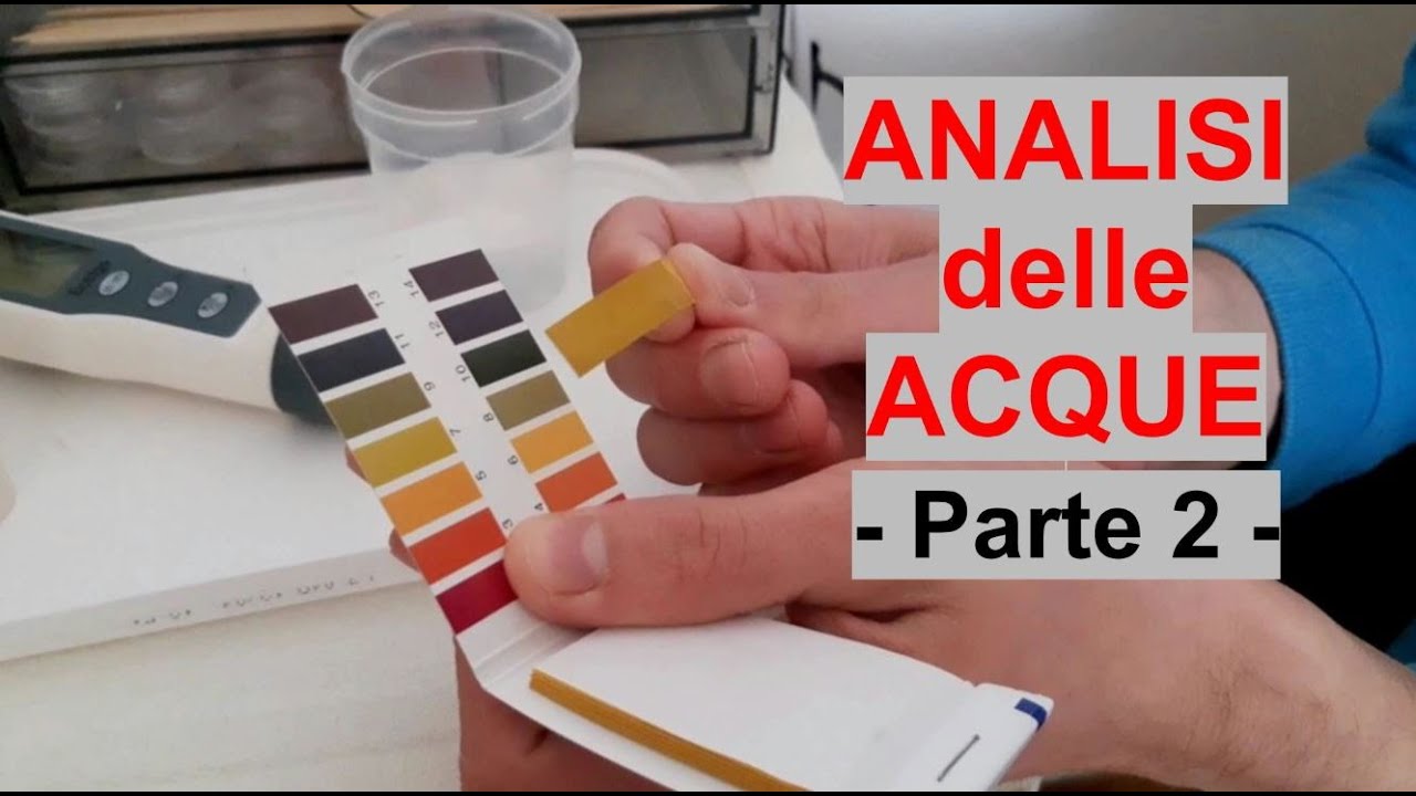 ANALISI delle ACQUE 