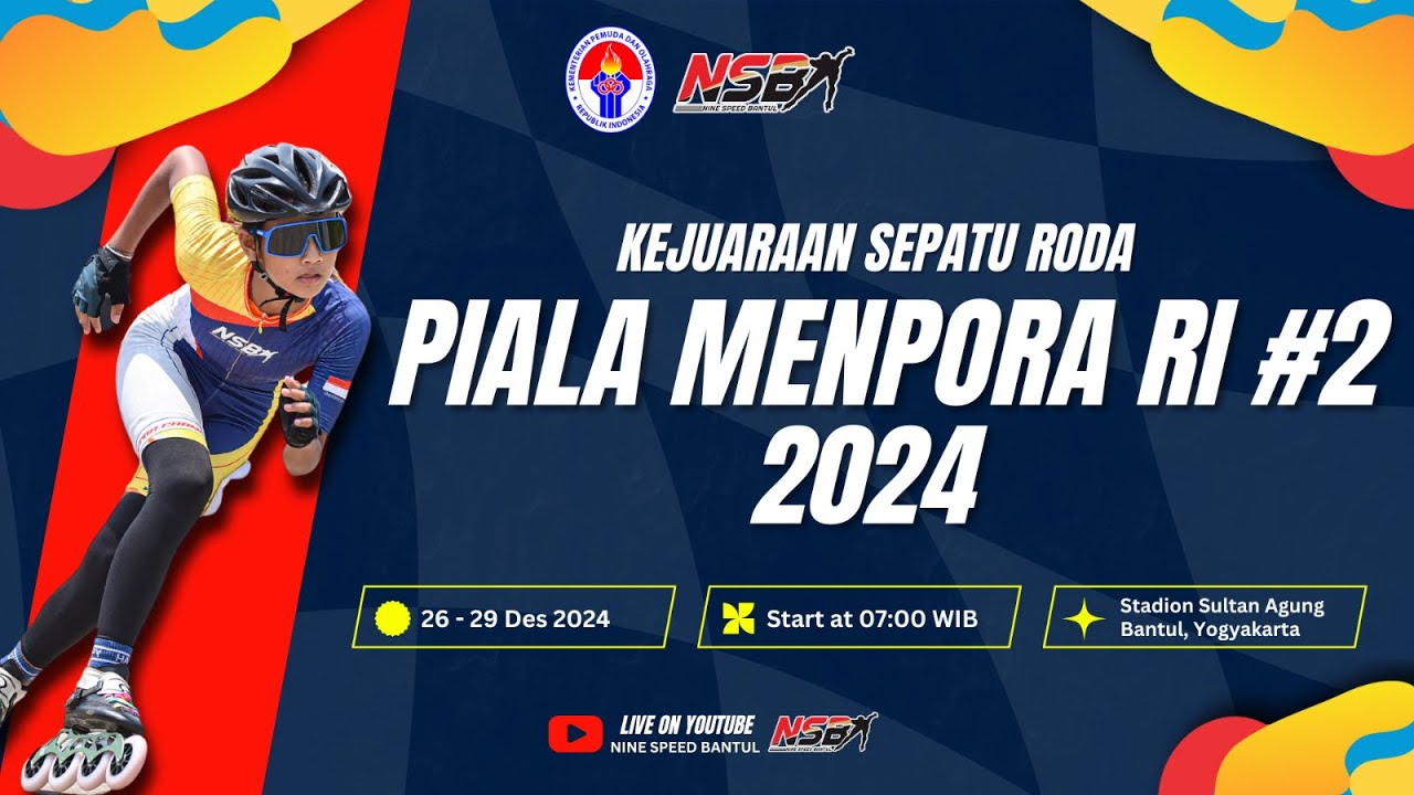 Kejuaraan Sepatu Roda Day 2 | Piala Menpora Ri#2 2024