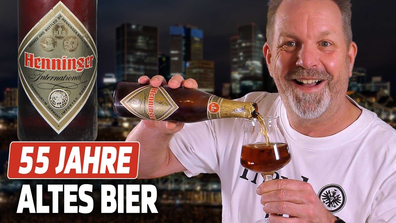 55 Jahre altes Bier – kann man das noch trinken?! 🍺😱
