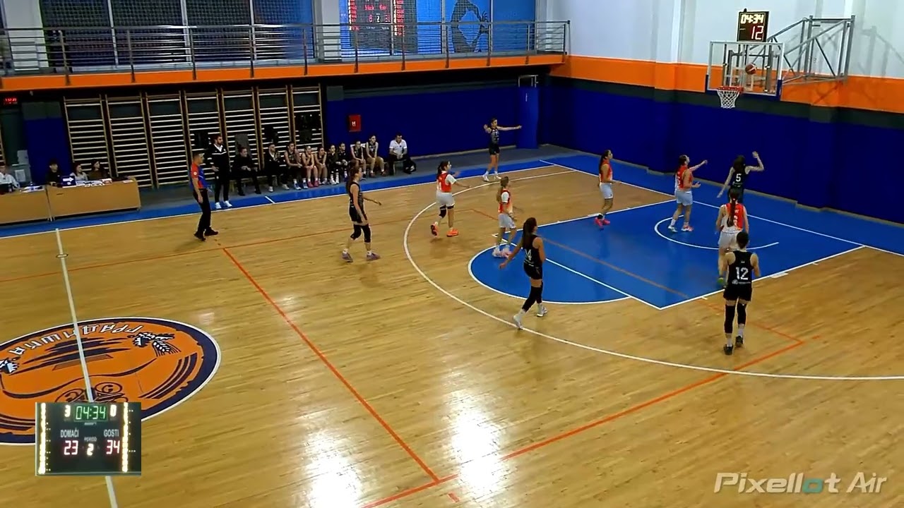6.2.2026. 19h  LEA DOLOVAC   WABA U15  ARENA GRADISKA KŽK PARTIZAN 1953  86 vs 54 ŽKK  MORSKE ZVEZDE